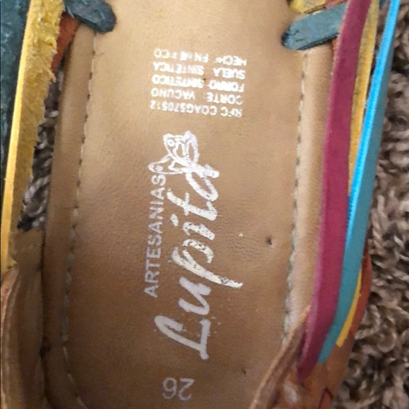 Colorful huaraches - Picture 2 of 3